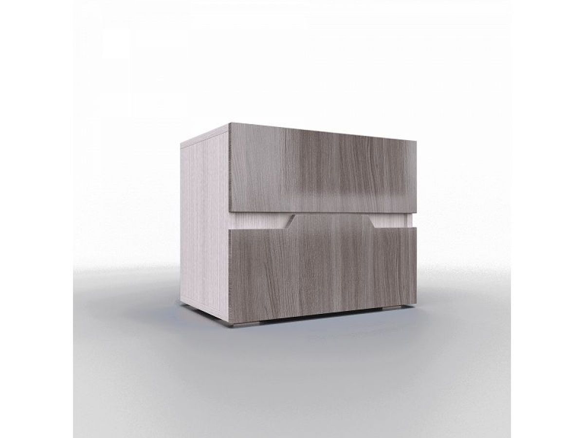 ТРИО Спальный гарнитур (модульный) серебряный орех/ясень шимо | фото 7