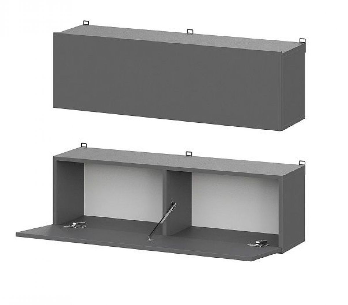 ДЕНВЕР Гостиная (Варианнт-2) Графит серый | фото 4