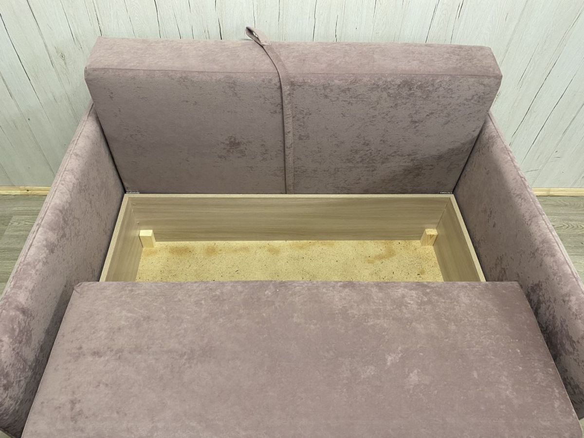 Диван Комфорт-7 БД 1200 УП (НПБ) велюр Sensey Elderberry | фото 6