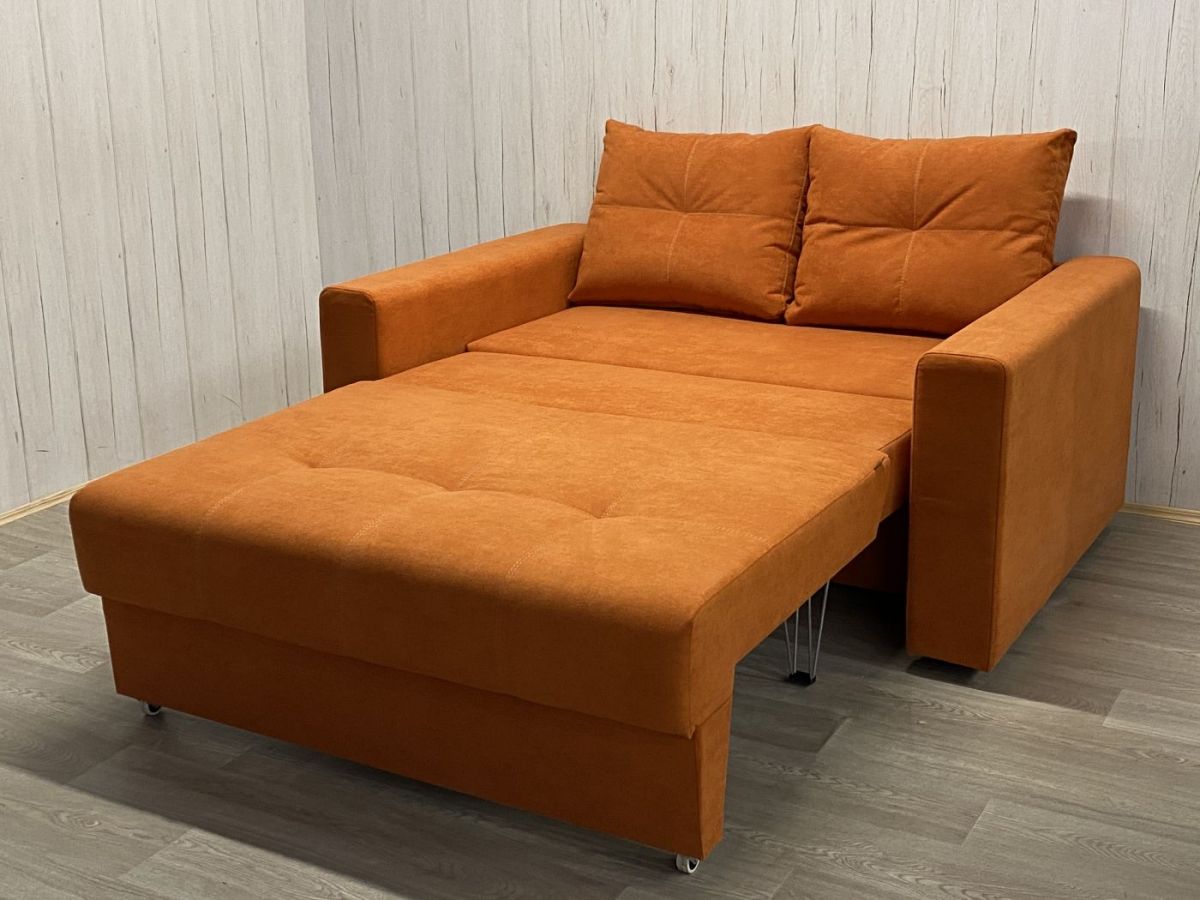 Диван Комфорт-7 БД 1200 ШП (ППУ) велюр Veluta 27 | фото 2