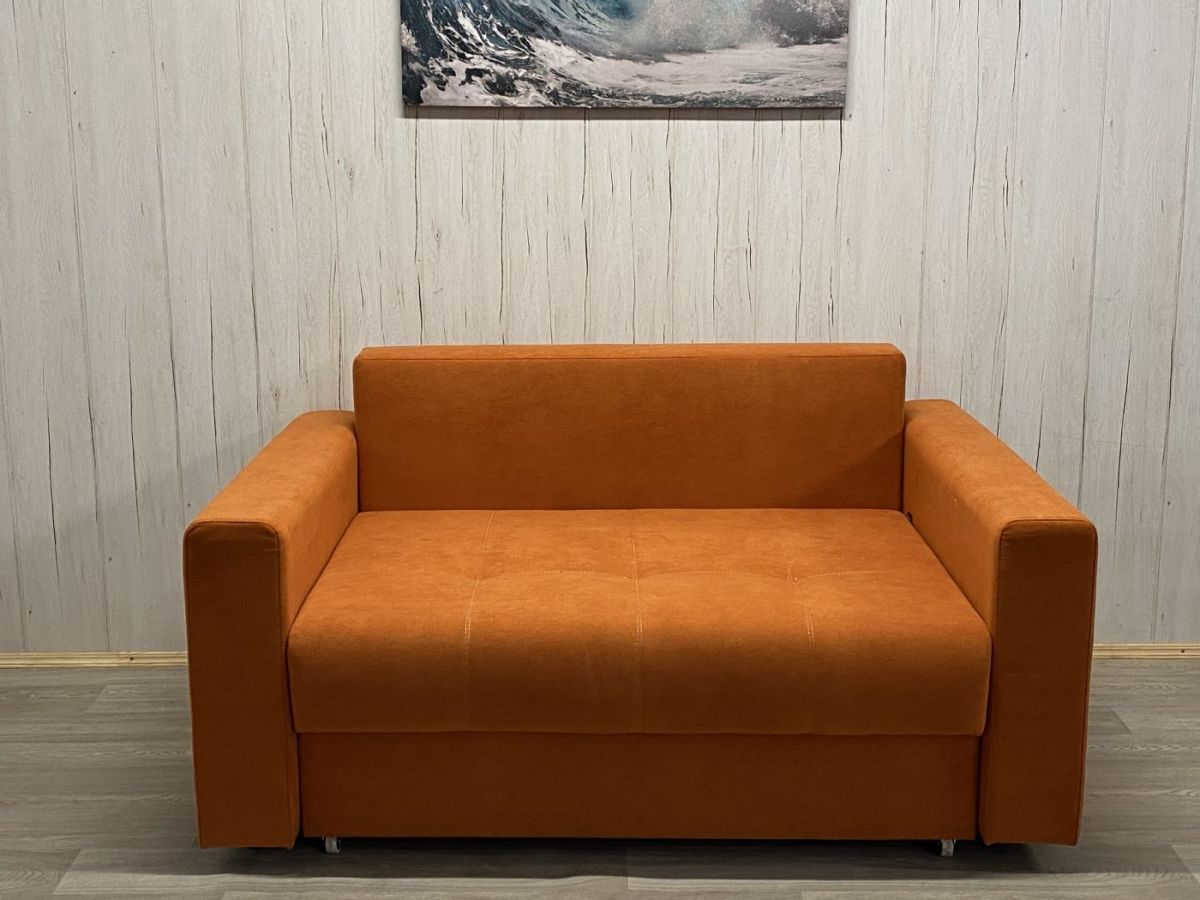 Диван Комфорт-7 БД 1200 ШП (ППУ) велюр Veluta 27 | фото 6