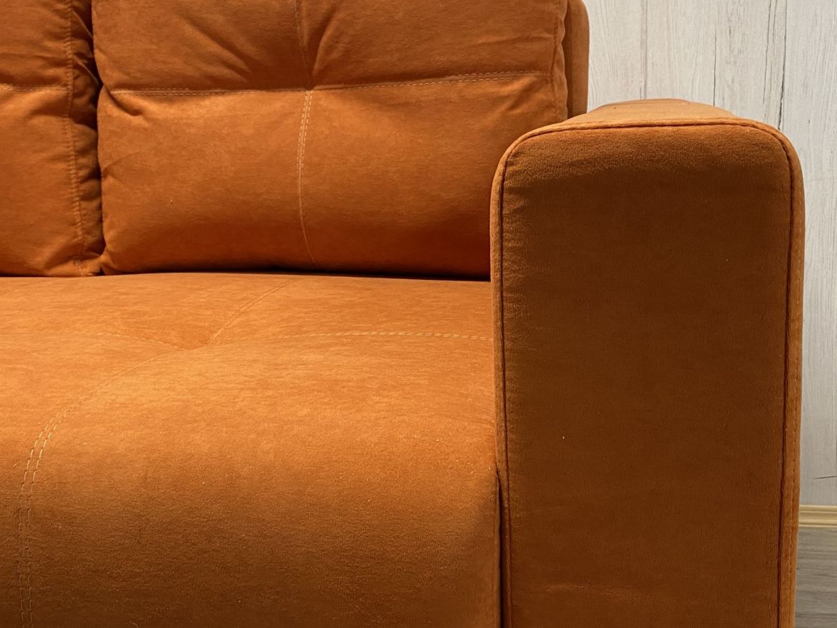 Диван Комфорт-7 БД 1200 ШП (ППУ) велюр Veluta 27 | фото 7