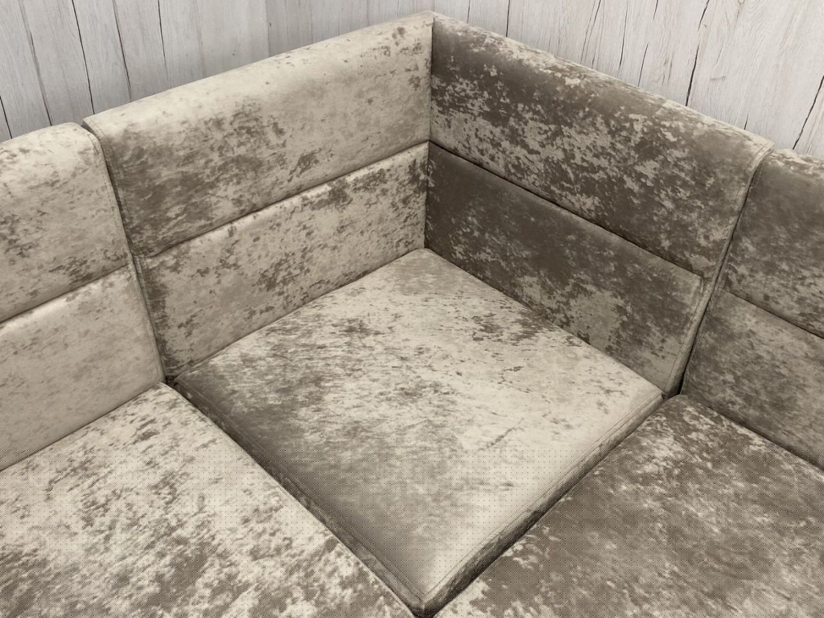 Кухонный уголок Уют-ЛЮКС со спальным местом (ППУ) велюр Candy 4 | фото 4