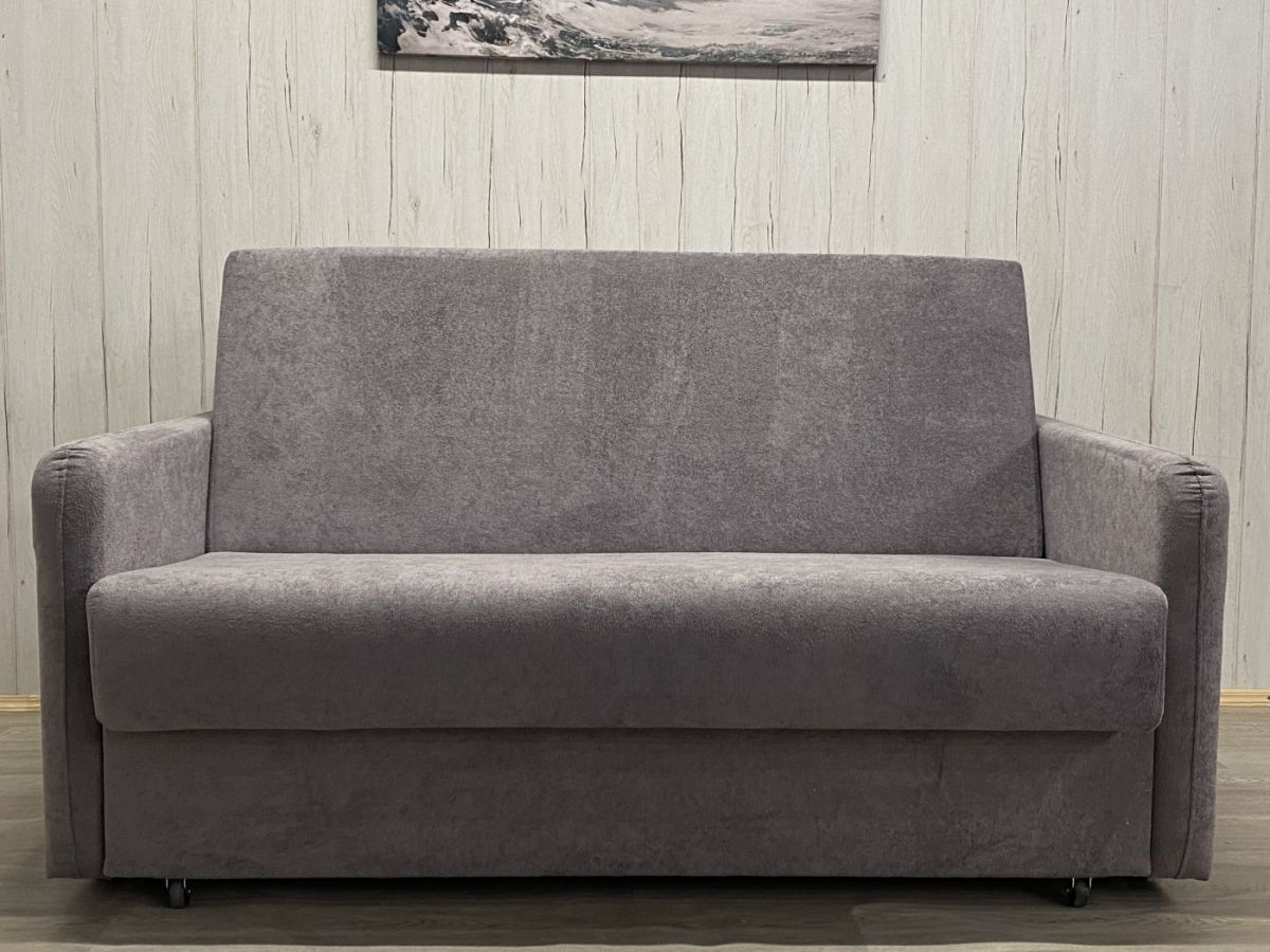 Диван Уют Аккордеон БД 1400 с подлокотниками (НПБ) велюр Comfort 7 | фото 2