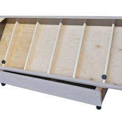 Диван-кровать Комфорт ЛАЙТ без подлокотников (2 подушки) BALTIC AZURE | фото 15