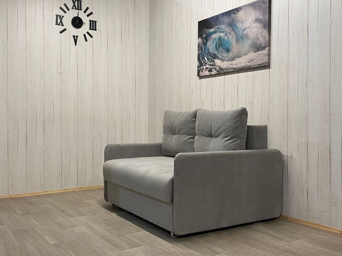 Диван Комфорт-7 БД 1200 УП (ППУ) велюр Monaco 14 | фото 2