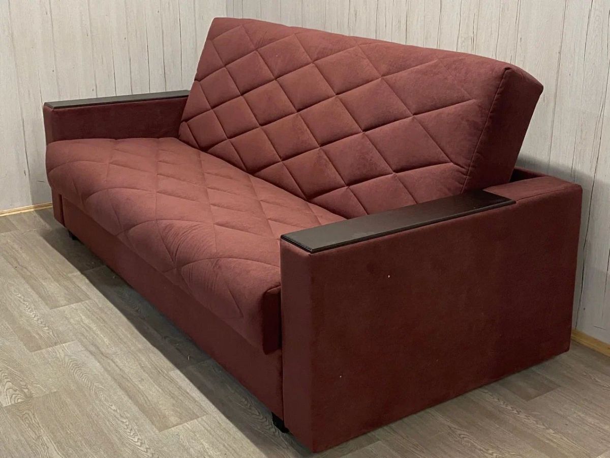 Диван Престиж-15 (НПБ+МДФ) велюр Monaco 10 | фото 2