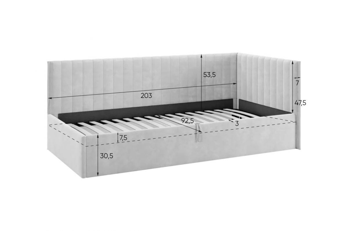 ТВИКС Кровать (тахта) с ПМ 900 | фото 3