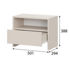 КАМЕЛИЯ 1 Серия 2 Тумба прикроватная Меланж | фото 3