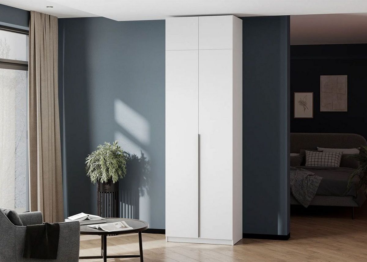 Антресоль 800 «ШК-5» Белый текстурный | фото 4