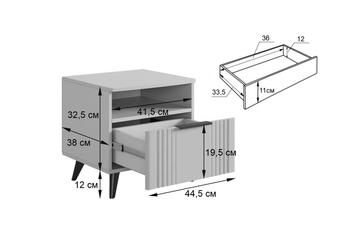 КАТРИН Спальный гарнитур К1 | фото 4