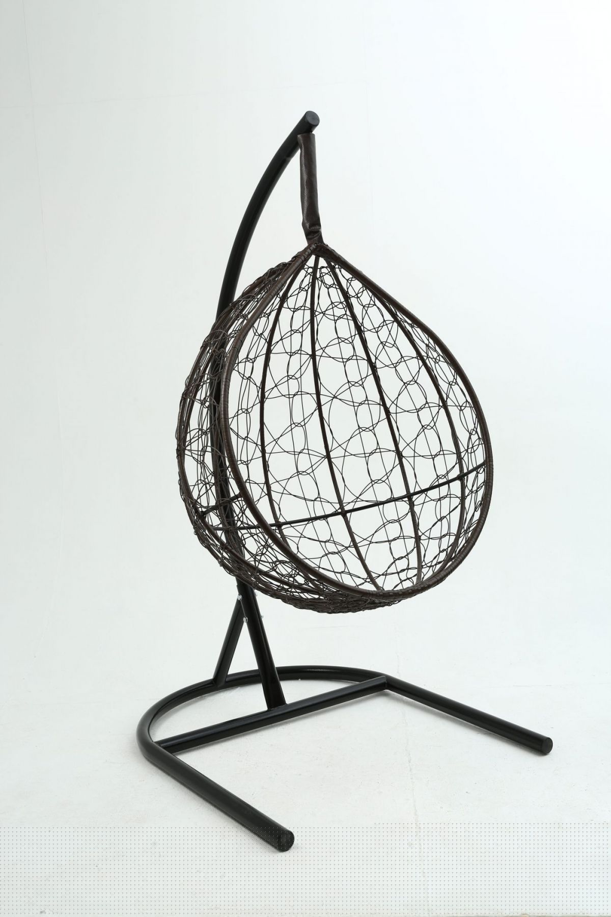 Подвесное кресло-кокон Бароло (коричневый/черный) | фото 5