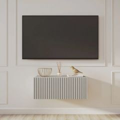 Тумба подвесная под ТВ LINES MTV1-MA 750 Бежевый (Леда-М 10.1.5) | фото 7