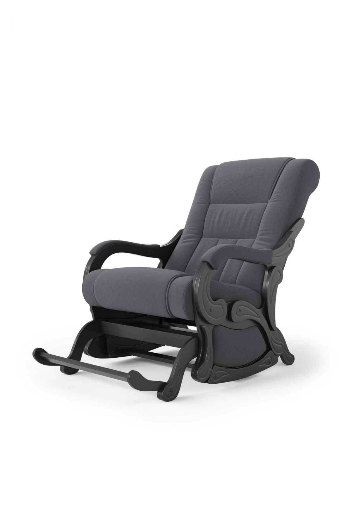 Кресло маятниковое Родос Маятник 17-Т-ГР (ткань) ГРАФИТ | фото 2