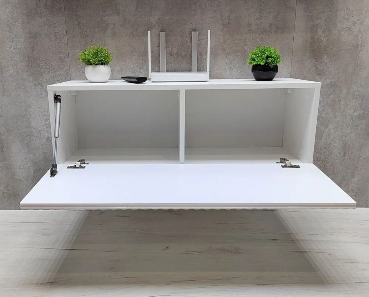 Тумба подвесная под ТВ LINES MTV3-MA 900 Белый глянец (Белый-M 10.1.1) | фото 2