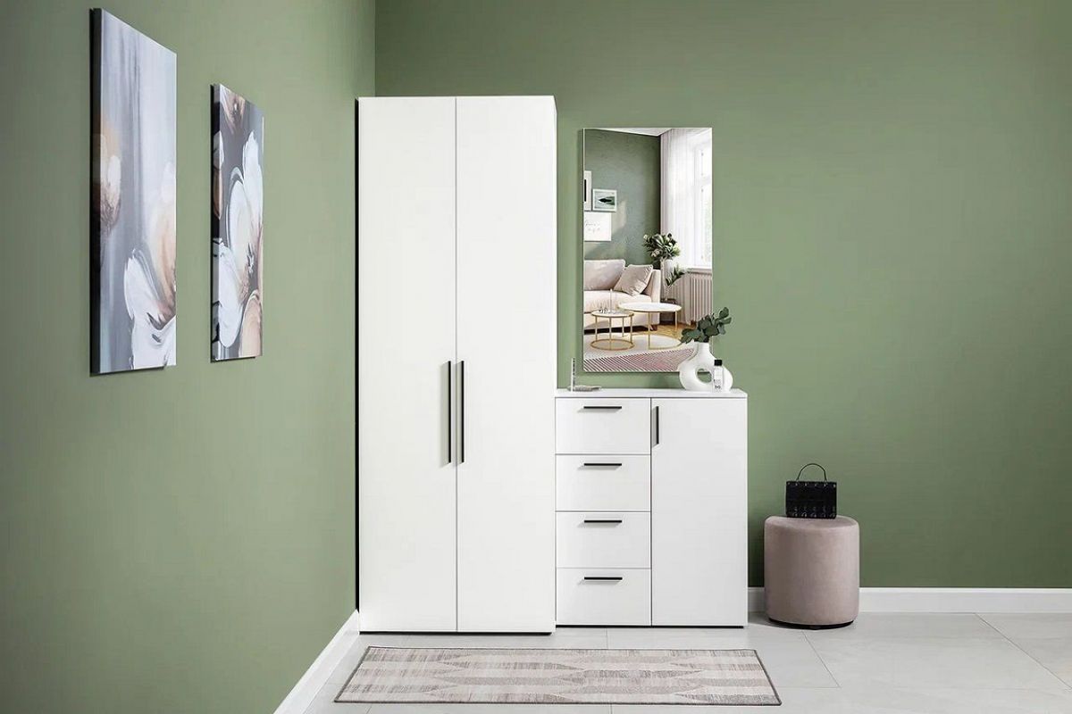 ЭЙР прихожая (модульная) Белый Шагрень | фото 26