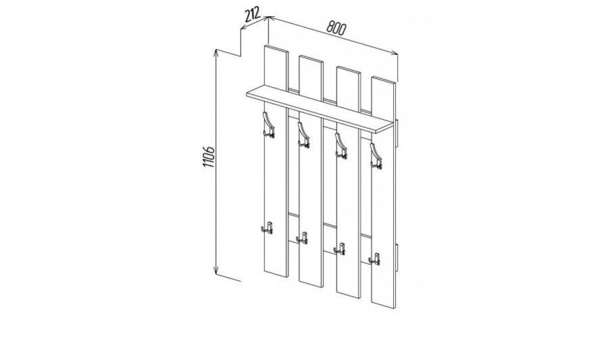 Вешалка 800 | фото 2