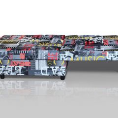 Диван Реал 80 без подлокотников (Графит) | фото 2