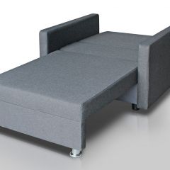 Диван Реал 80 с подлокотниками (микровелюр коричневый) | фото 2