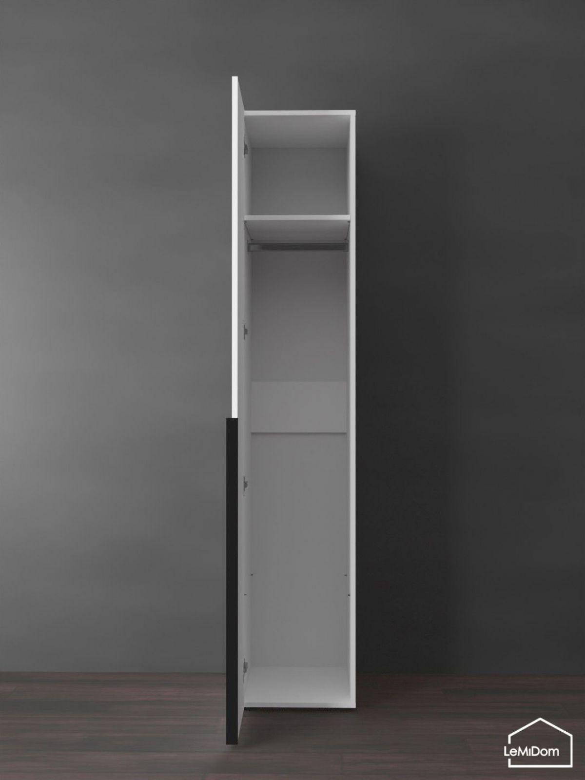 Шкаф Linnea MHR-1 2050х400х510 (Белый-М 11.1.1) | фото 4