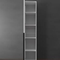 Шкаф Linnea MHR-1-2 2050х400х510 (Белый-М 11.1.2) | фото 4