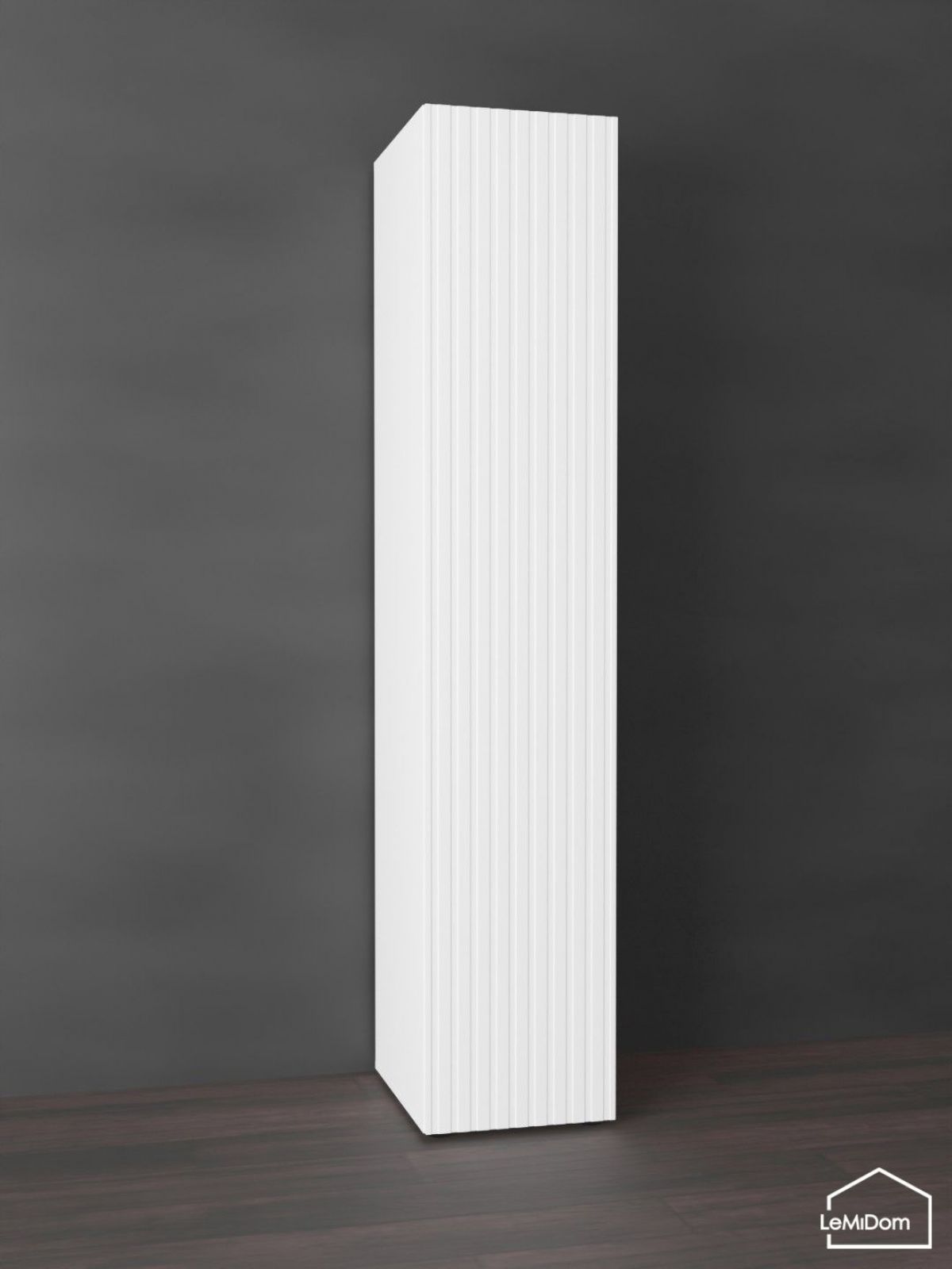 Шкаф Linnea MHR-1PO-2 2050х400х510 (Белый-М 11.1.1) | фото 6