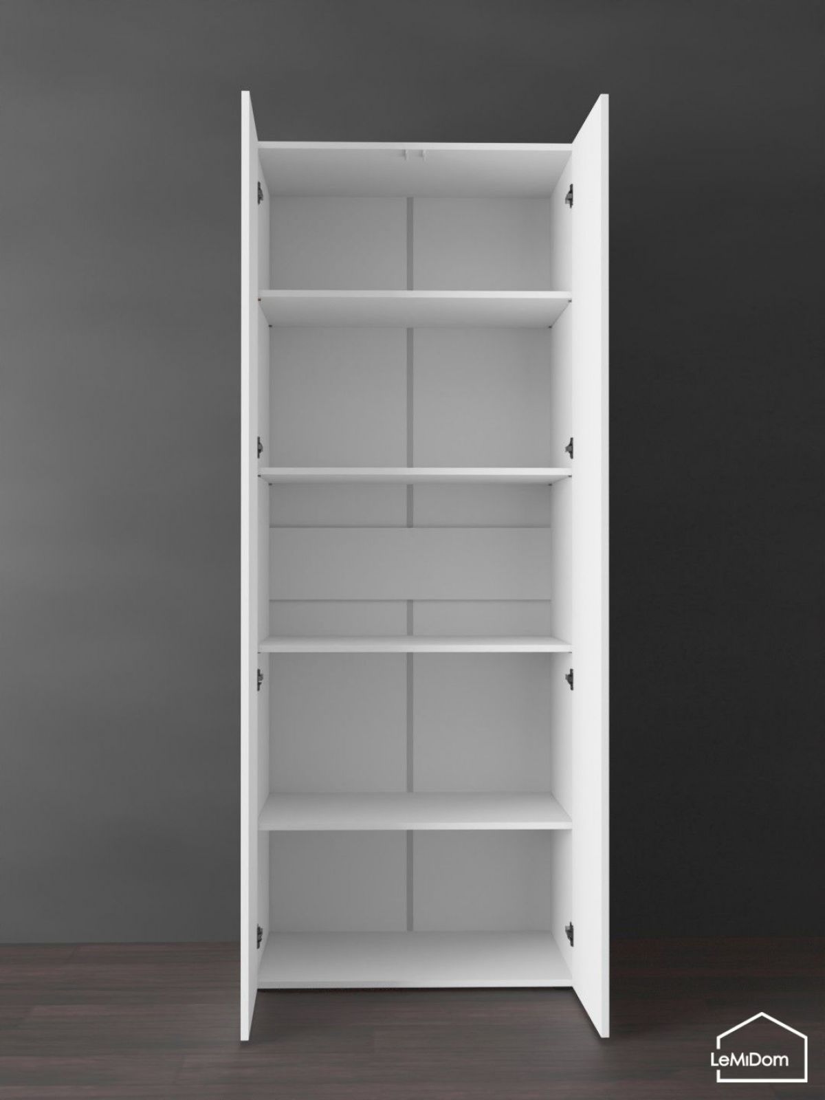 Шкаф Linnea MHR-2PO-2 2050х800х510 (Белый-М 11.1.1) | фото 4