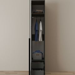 Шкаф Linnea MHR-1-3 2050х400х510 (Графит-М 11.1.25) | фото 6