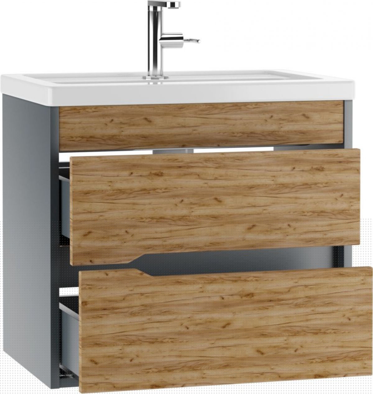 Тумба подвесная под умывальник "Maria 60" Karat В2 Домино (DK3203T) | фото 3