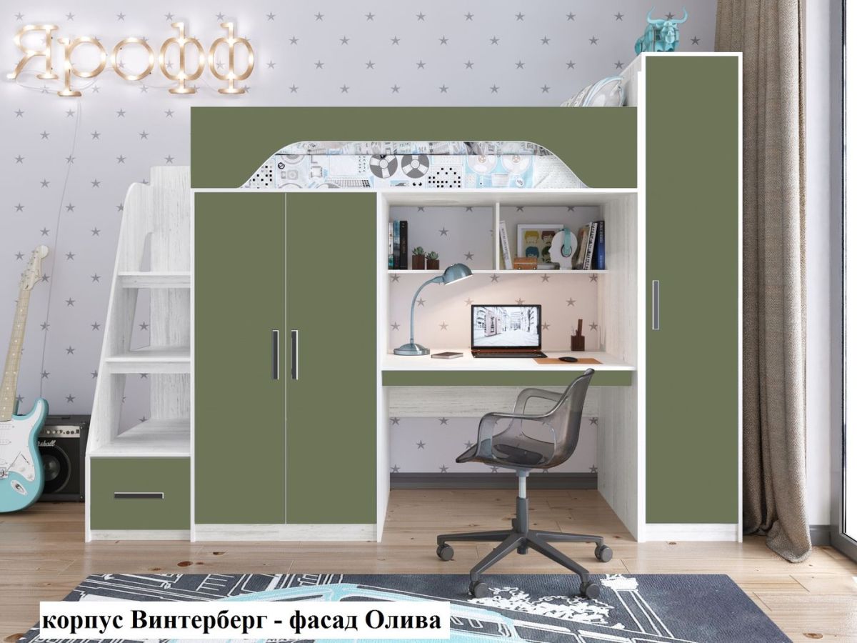 Кровать-чердак Тея (*Без Пенала) | фото 6