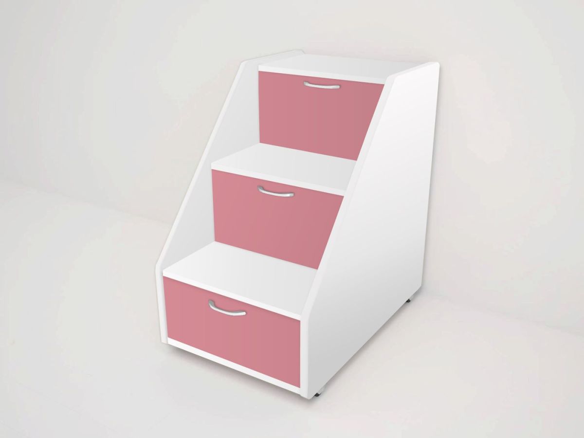 Кровать выкатная Радуга 800*1600 (Матрешка) Белый | фото 10