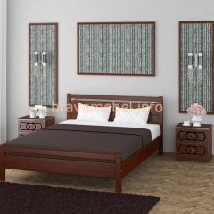 ВЕРОНИКА-1 Кровать из массива 1200 | фото 3