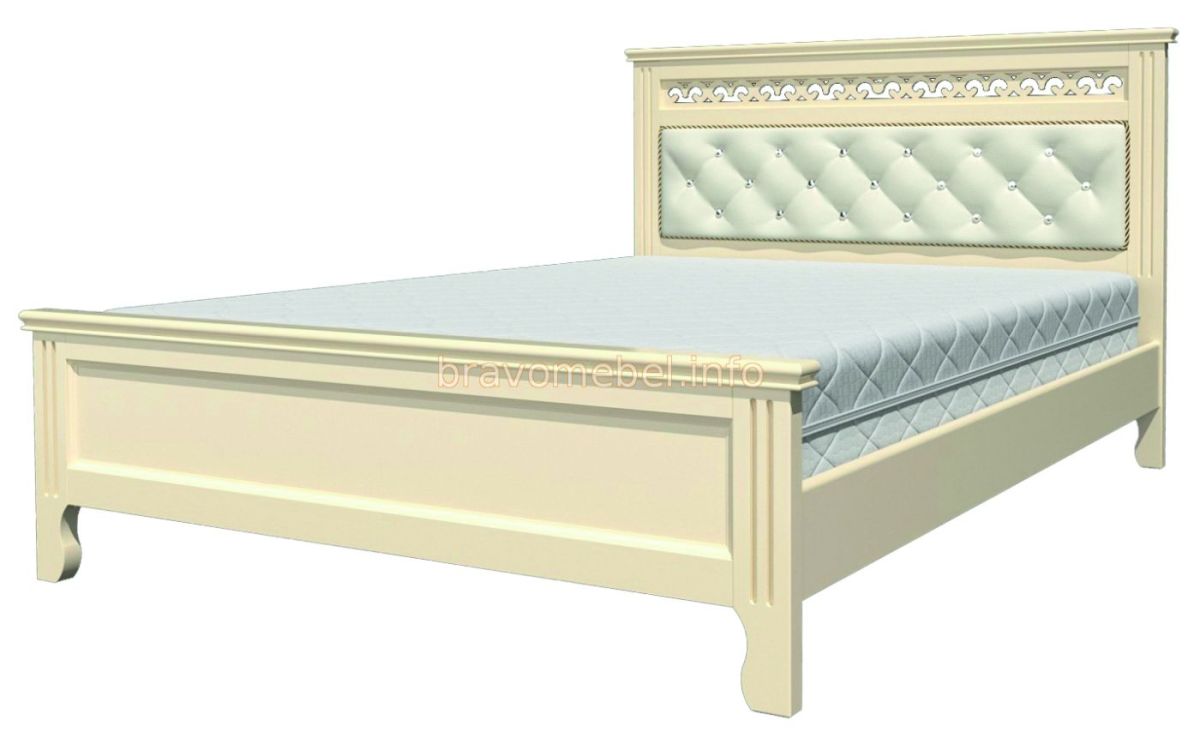 ГРАЦИЯ Кровать из массива 1600  | фото 4