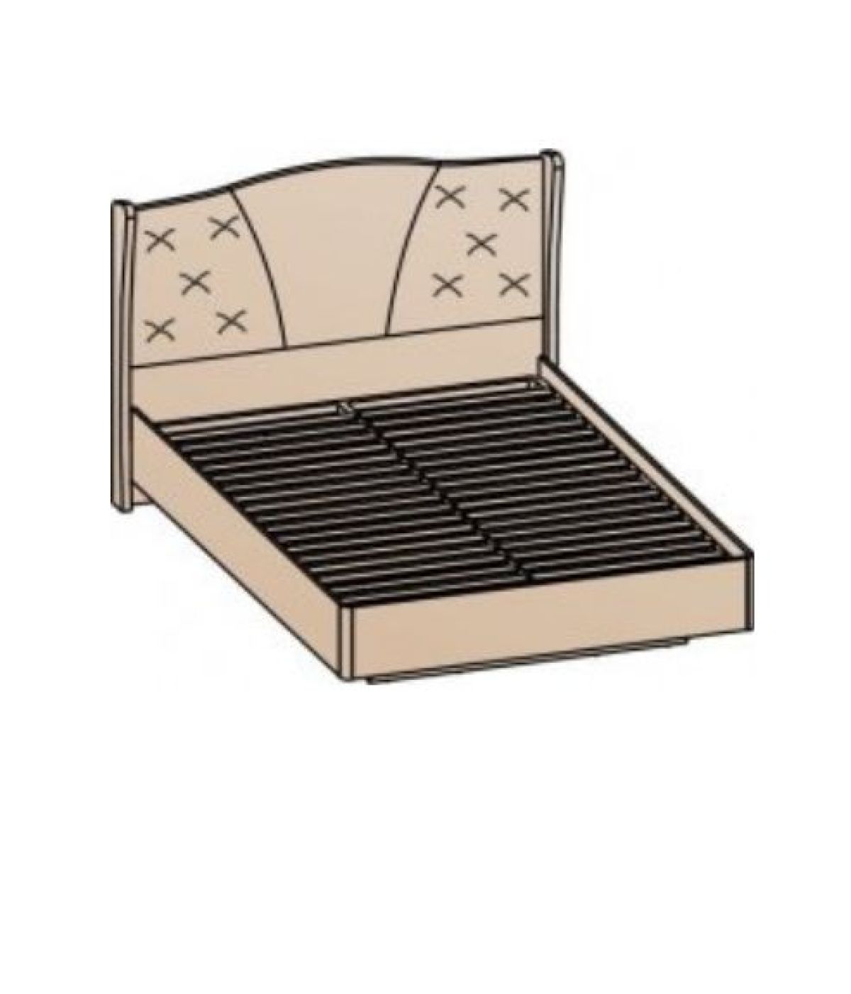 ШЕР Спальный Гарнитур (модульный) Дуб серый/Айронвуд серебро | фото 4