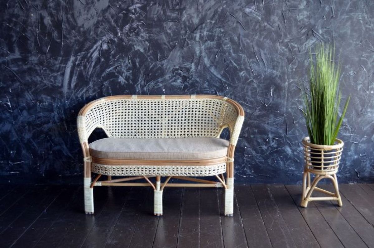 Комплект Пеланги 02/15 с 2-х местным диваном и овальным столом (Натуральный) | фото 3