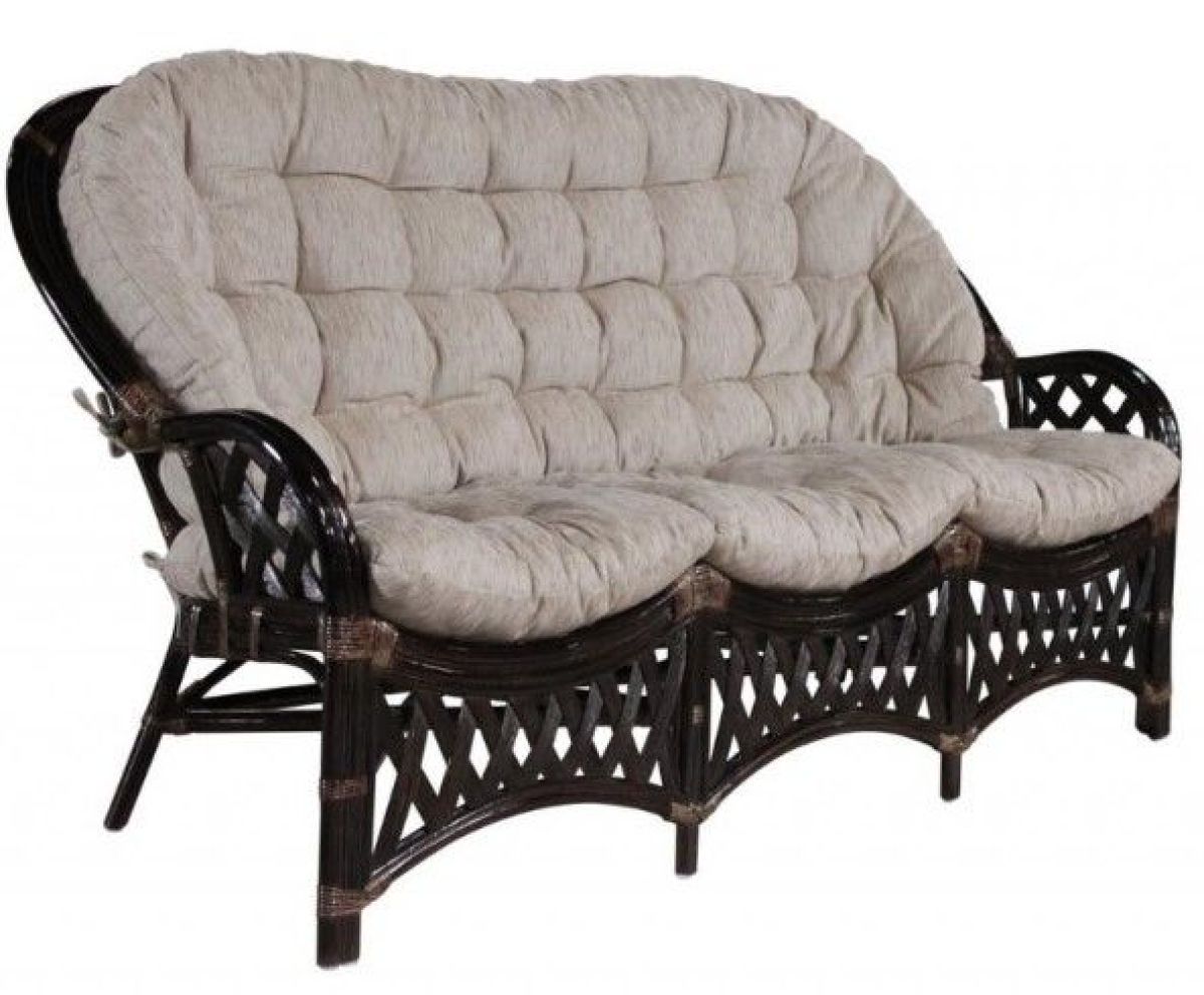 Диван 3-х местный Черчилль/Рузвельт (Темно-коричневый) 1750 | фото 3