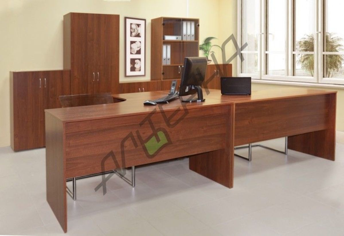 Стол письменный "Универсал" У.С-14 Бук светлый | фото 2