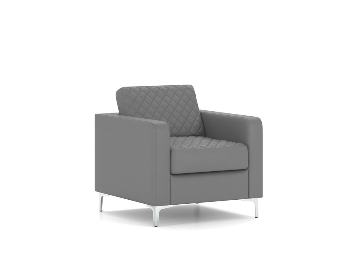 Кресло Актив экокожа Euroline (996 железно-серый) | фото 2