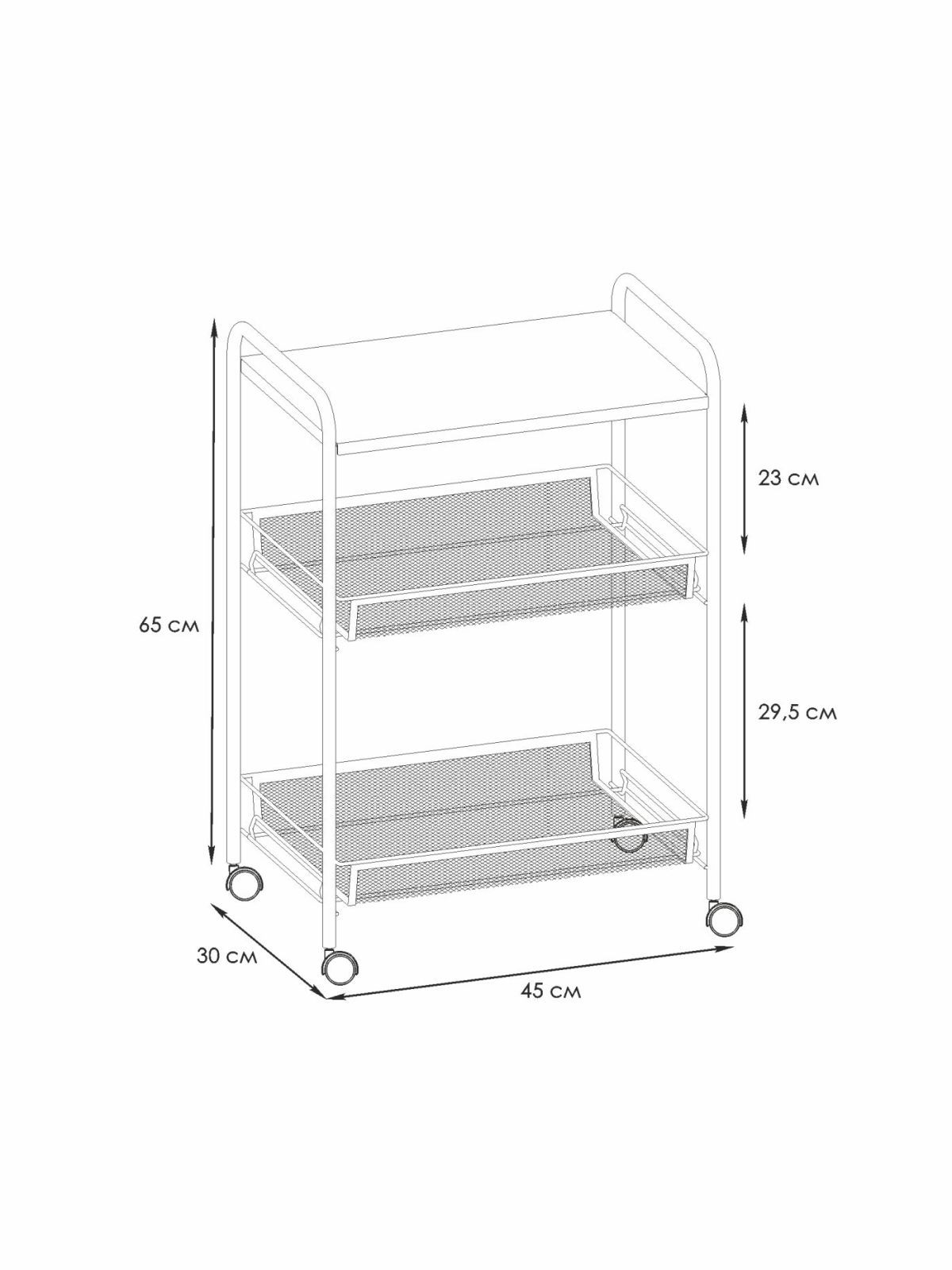 Э 356 С Этажерка "Ладья 33КС" Серый | фото 2