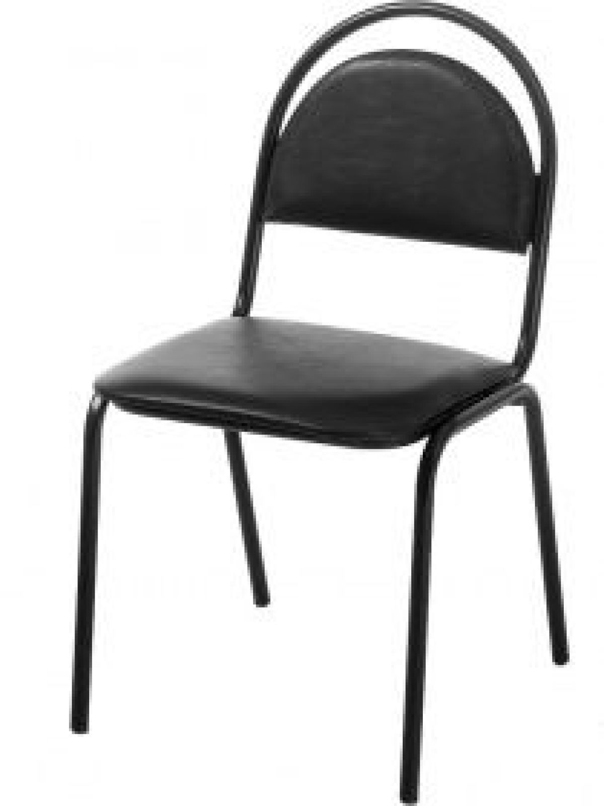 Стул Стандарт PV 1 (черный)/BL (кожзам/каркас черный) | фото 3